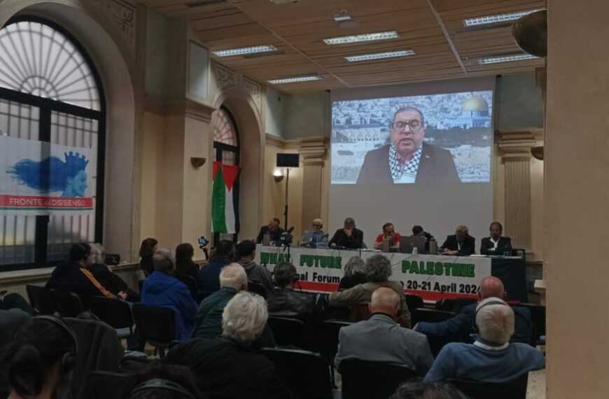 PARTIDO DE LA CAUSA OPERARIA En Roma, el PCO llama a desenmascarar la farsa en contra de la lucha palestina