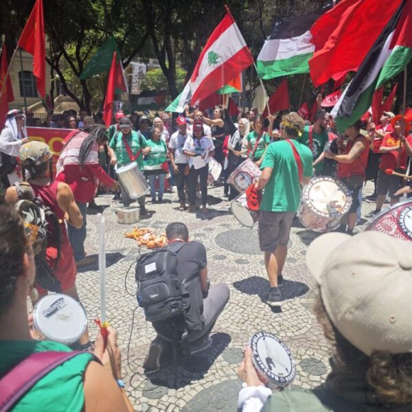 Río de Janeiro Miles de personas se reúnen en la Cinelândia en defensa de Palestina