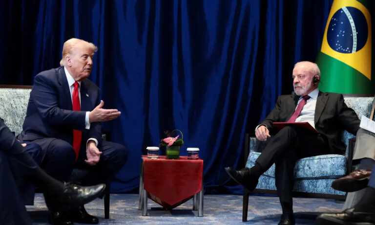 Lula defende a política de Trump para a Venezuela